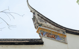 古建筑彩绘福州屋檐